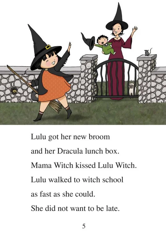 Lulu Goes to Witch School, anglická kniha