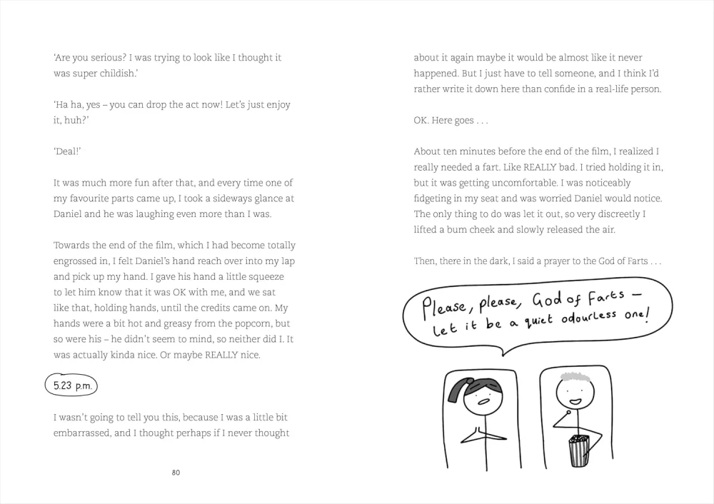 The Majorly Awkward BFF Dramas of Lottie Brooks (6), anglická kniha