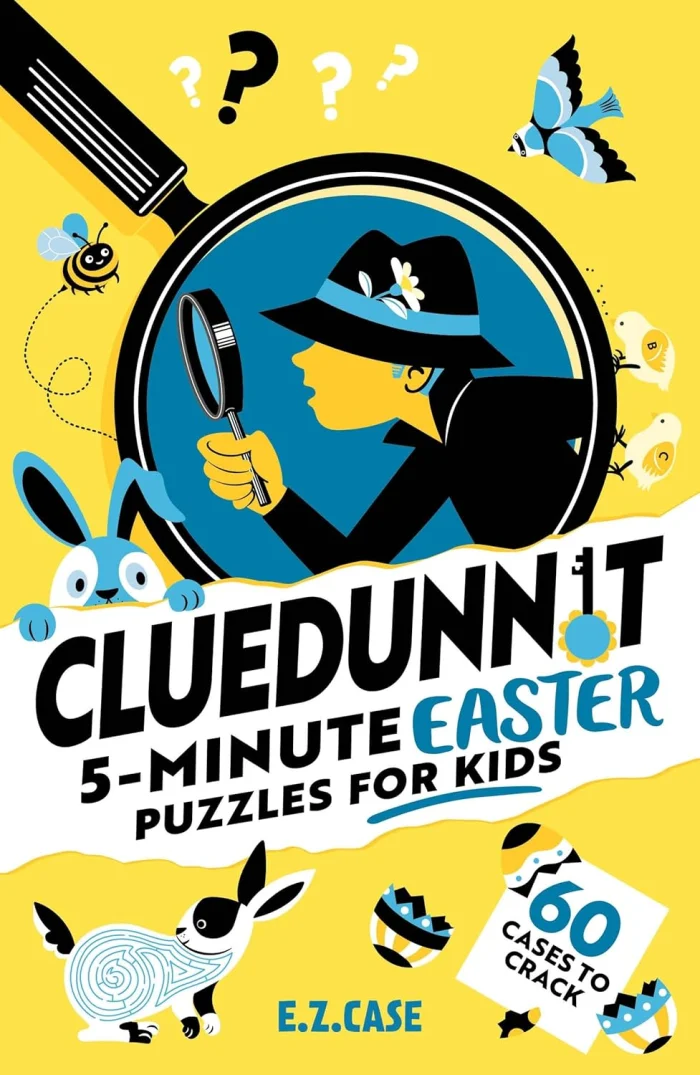 5-minute Easter Puzzles for Kids, anglická kniha