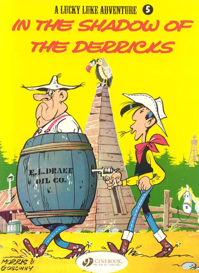 In the Shadow of the Derricks (5), anglická kniha - komiks