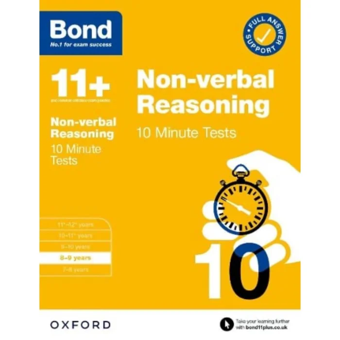 Non-verbal Reasoning: 10 Minute Tests 8-9 years, pracovný zošit v angličtine