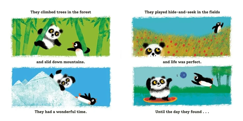 Panda and Penguin Find A Thing