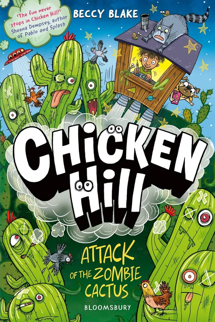 Attack of the Zombie Cactus (1), anglická kniha - komiks
