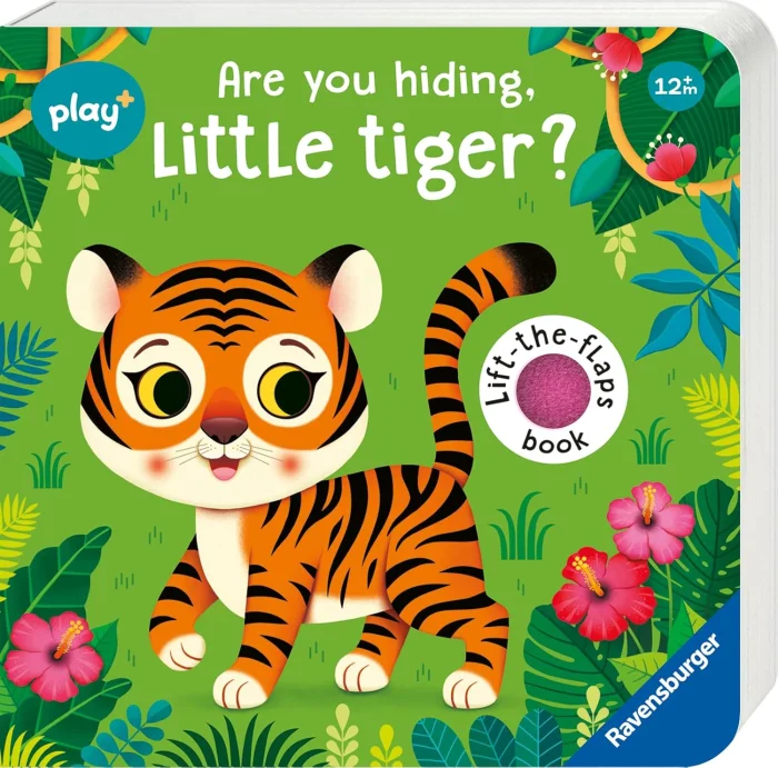 Are You Hiding, Little Tiger?, anglická kniha - malé leporelo