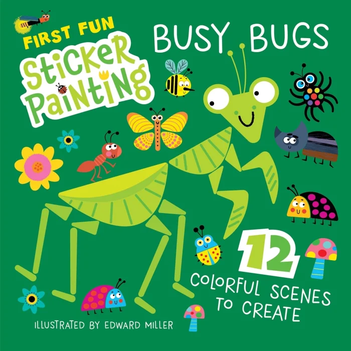 Busy Bugs, nálepkový zošit