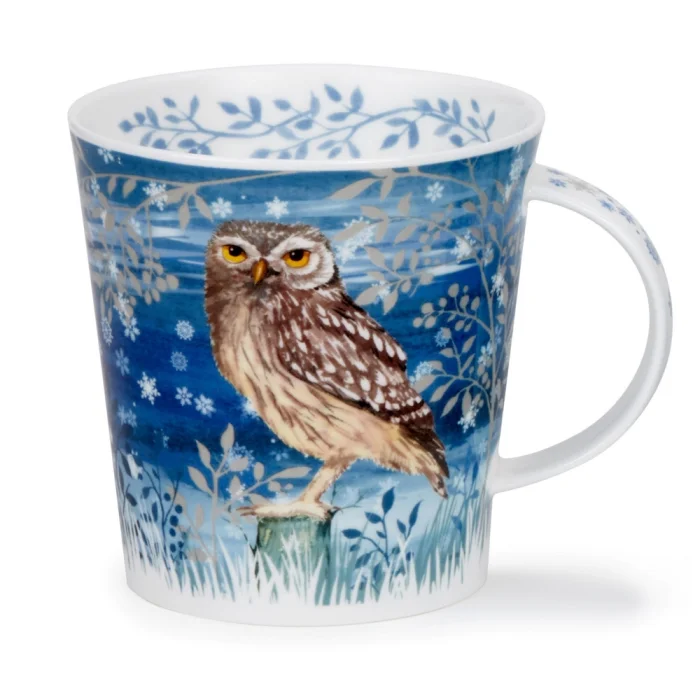 Full Moon Little Owl, porcelánový hrnček
