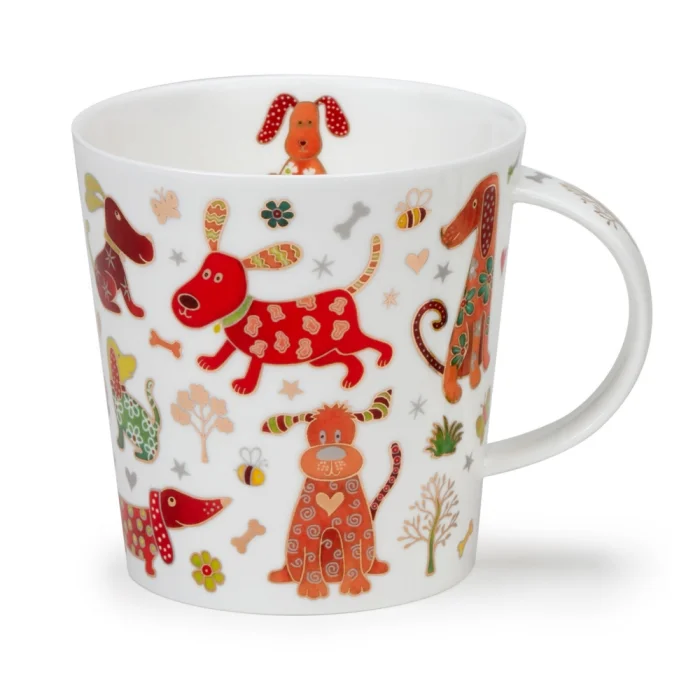 Glitzy Gang Dog, porcelánový hrnček