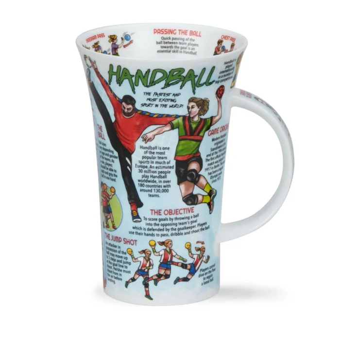 Handball, porcelánový hrnček