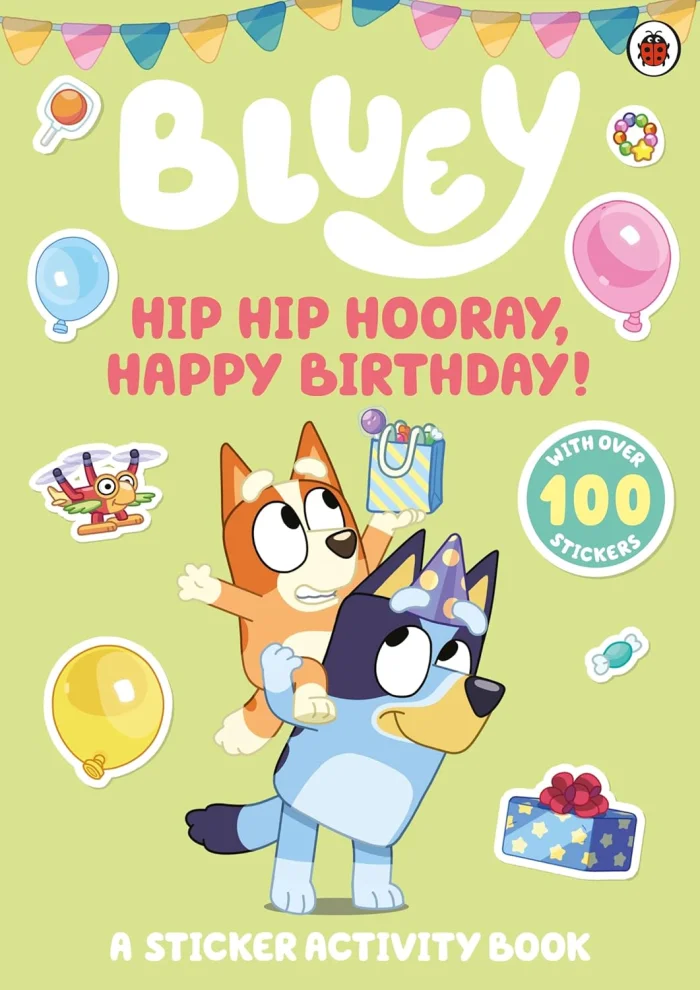 Hip Hip Hooray, Happy Birthday!, nálepkový zošit s aktivitami