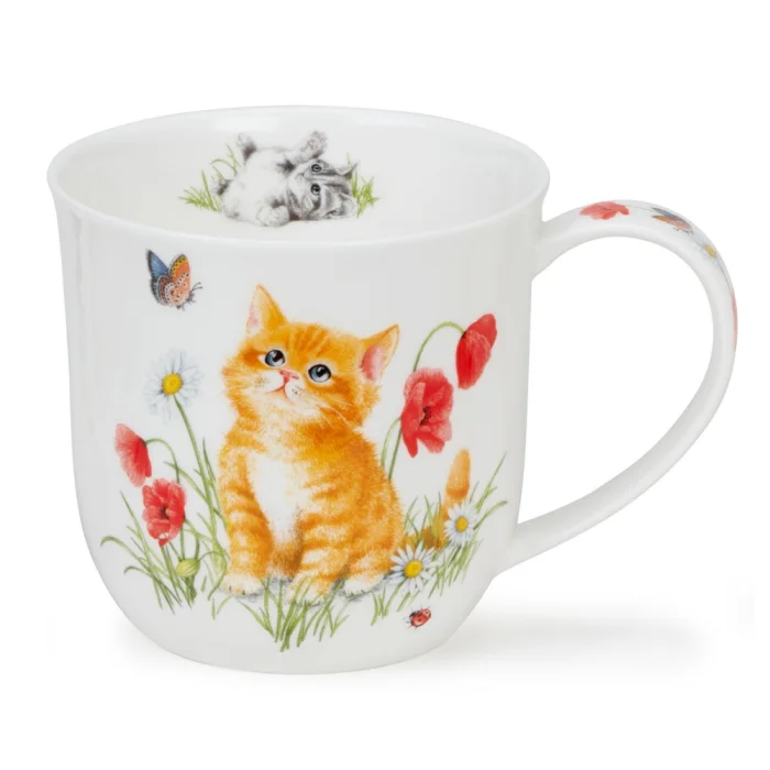 Kittens, porcelánový hrnček