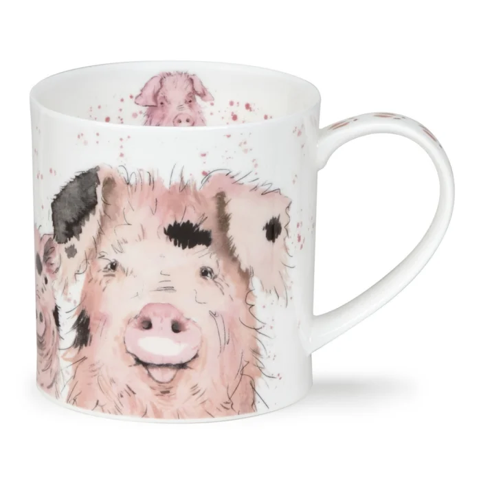 Piggles, porcelánový hrnček
