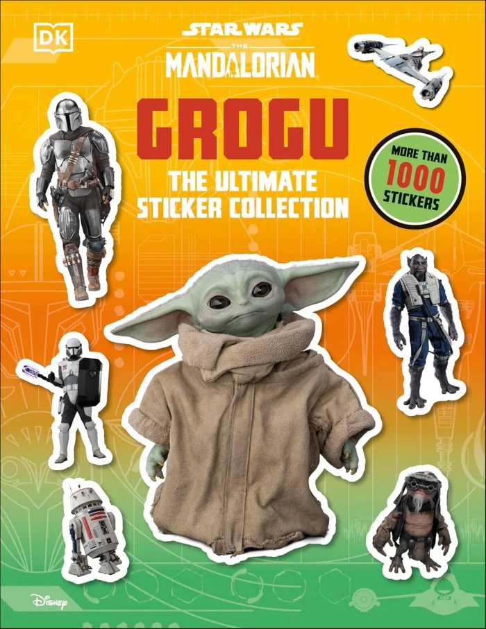 Star Wars: The Mandalorian: Grogu, nálepkový zošit