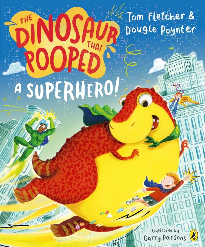 The Dinosaur that Pooped a Superhero, anglická kniha