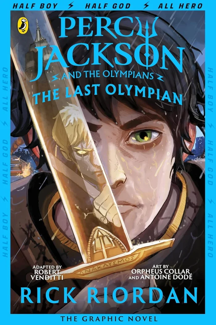 The Last Olympian (5), anglická kniha - komiks