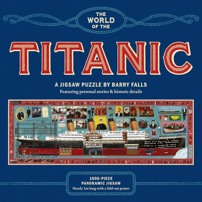 The World of the Titanic (1000 ks), puzzle