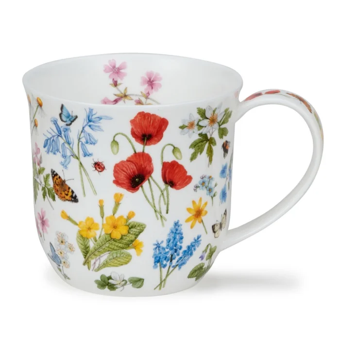 Wild Flowers Poppy, porcelánový hrnček