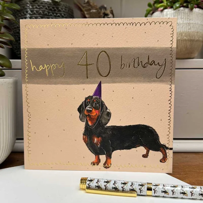40 Today Birthday Card (S595), prianie