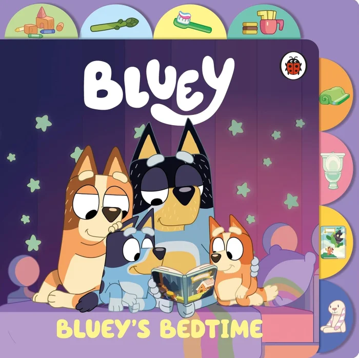 Bluey’s Bedtime, anglická kniha - leporelo