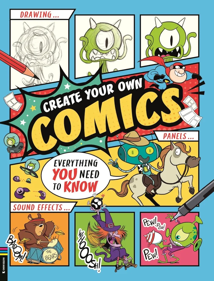 Create Your Own Comics : Everything You Need to Know, anglická kniha