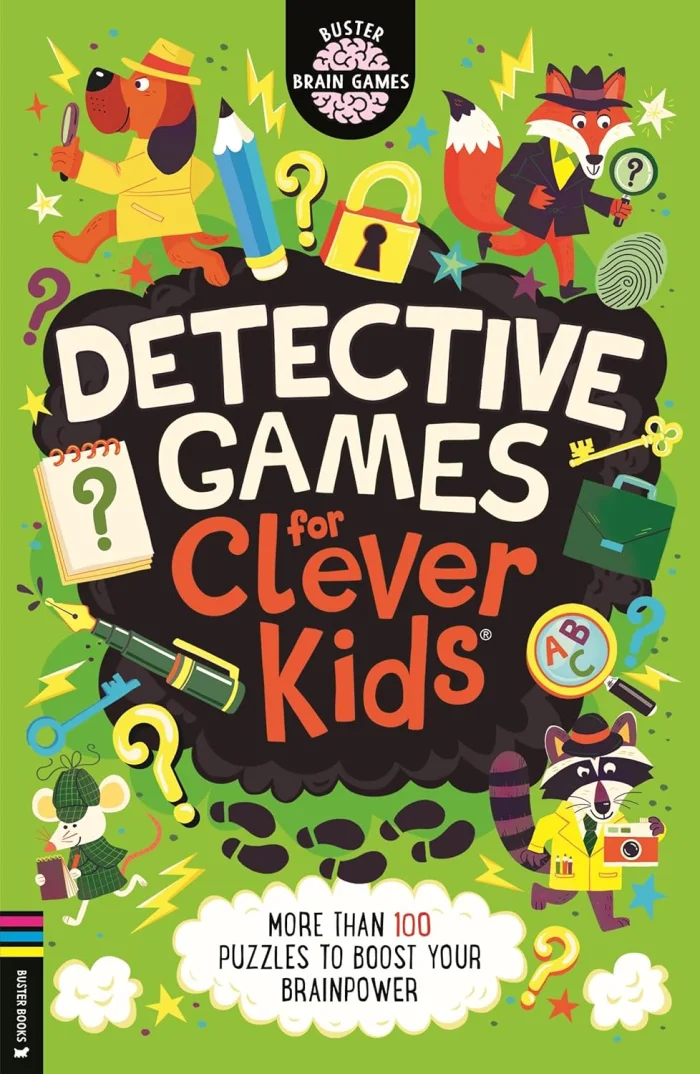 Detective Games for Clever Kids, anglická kniha