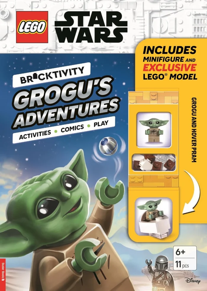 Grogu’s Adventure, kniha s úlohami a Lego panáčikom