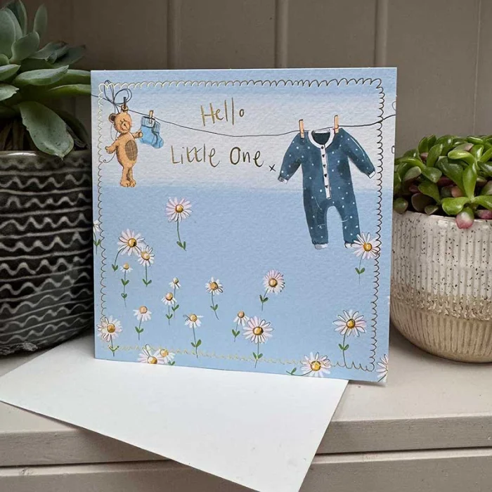 Hello Little One Baby Card (LS223), malé prianie