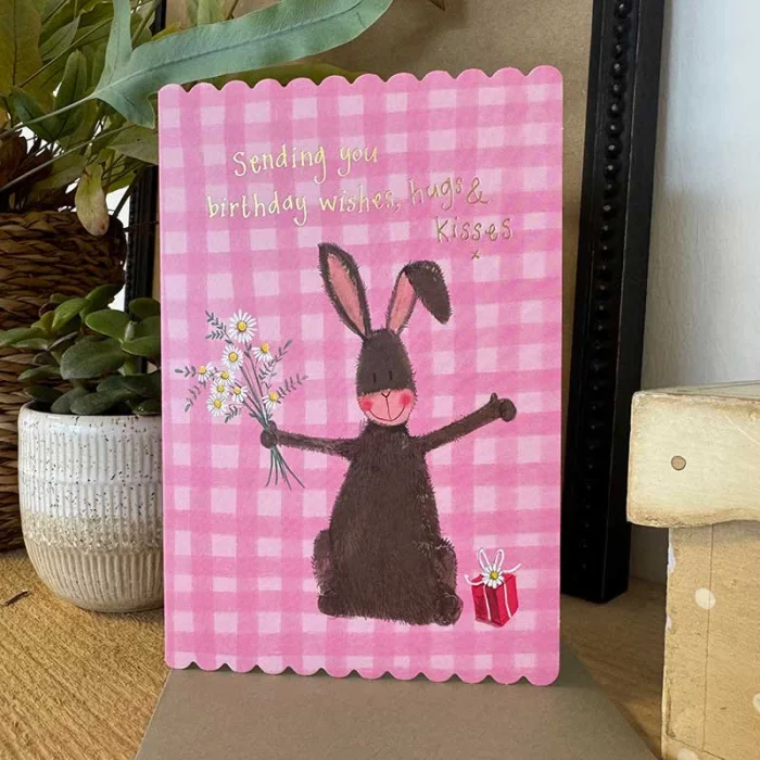 Hugs Birthday Card (DC72), prianie