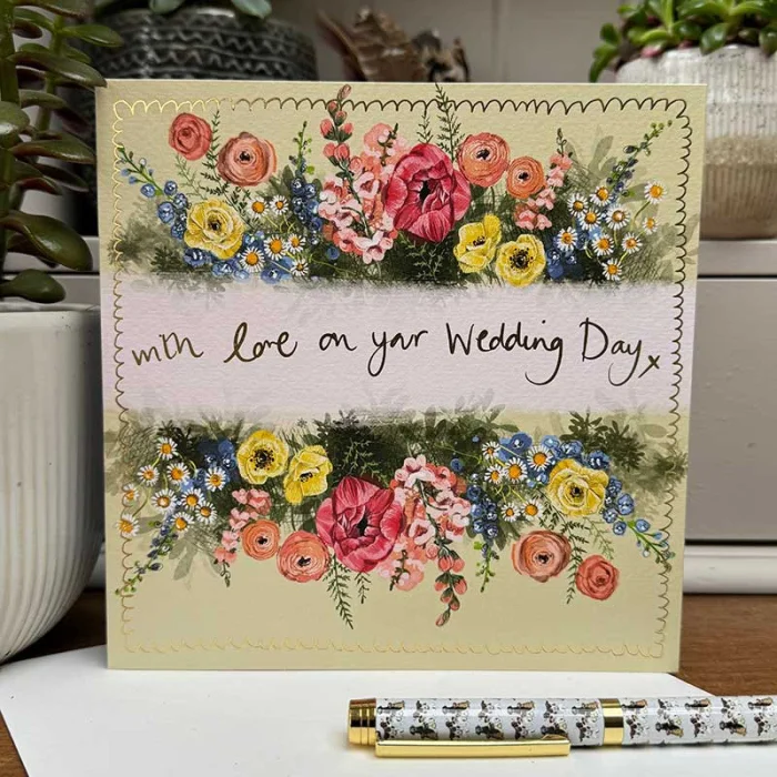 Love On Your Wedding Card (S606), prianie