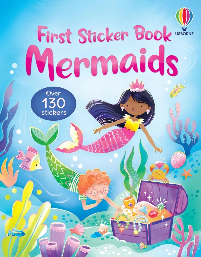 Mermaids, nálepkový zošit