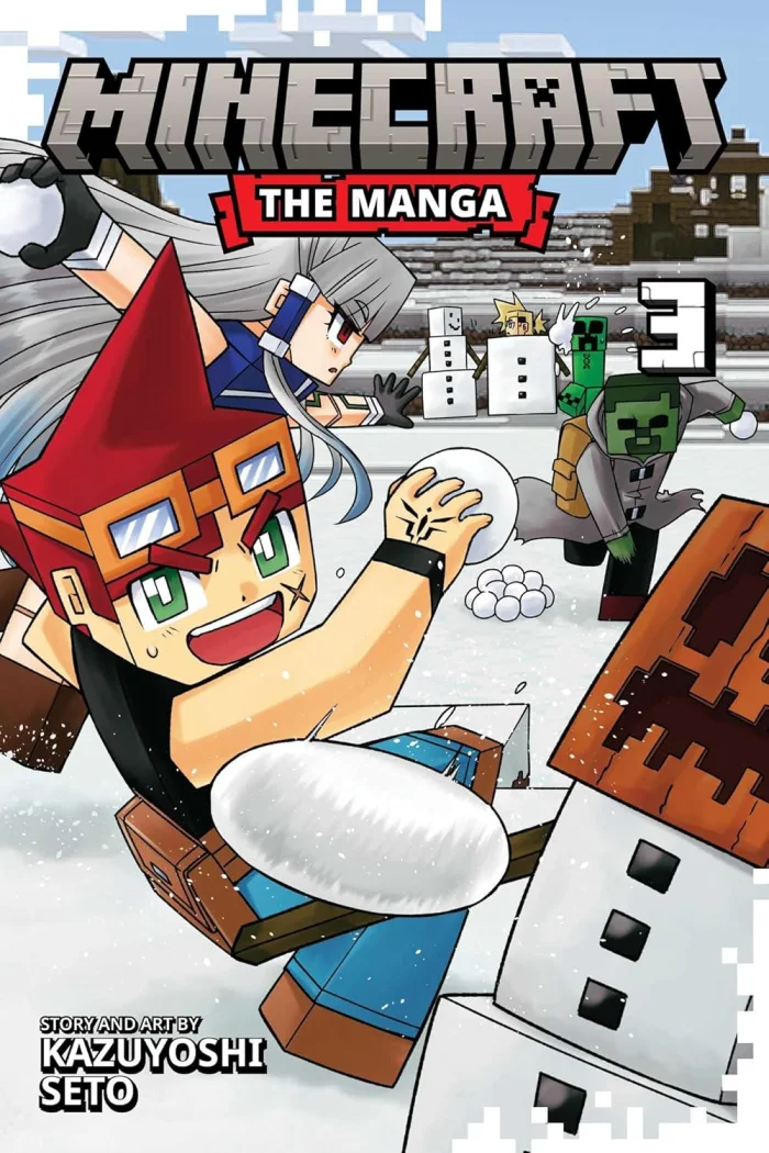 Minecraft: The Manga (Vol.3), anglická kniha - komiks (manga)