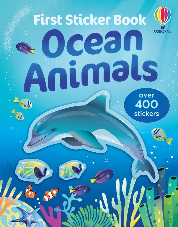 Ocean Animals, nálepkový zošit