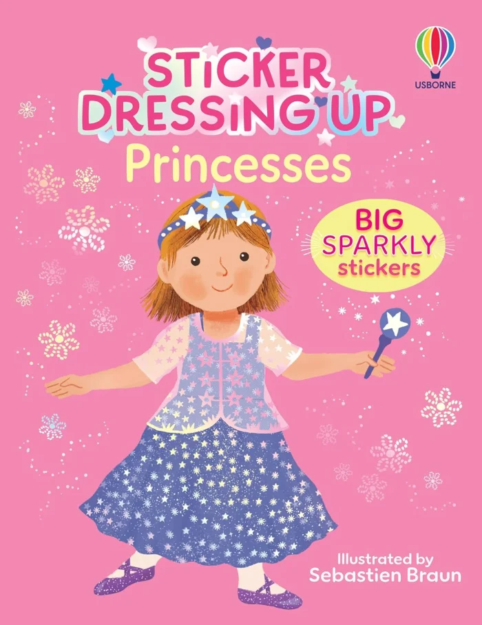 Princesses, nálepkový zošit