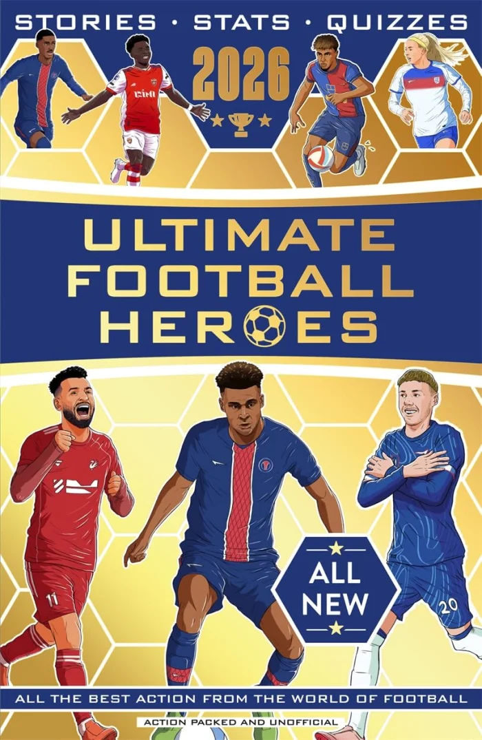 Ultimate Football Heroes 2026, anglická kniha