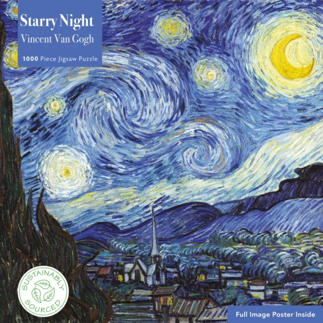 Vincent van Gogh: The Starry Night (1000 ks), puzzle