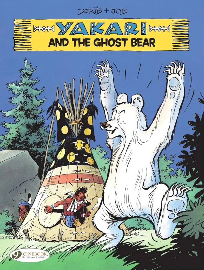 Yakari and the Ghost Bear (23), anglická kniha - komiks