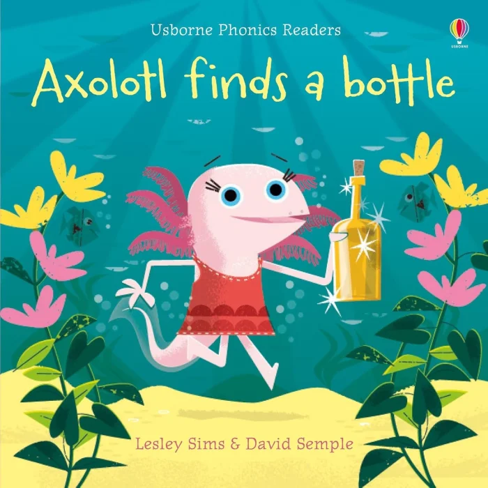 Axolotl Finds a Bottle (L8), anglická kniha