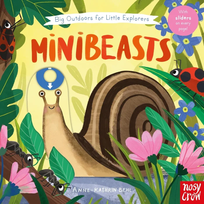 Minibeasts, anglická kniha - leporelo