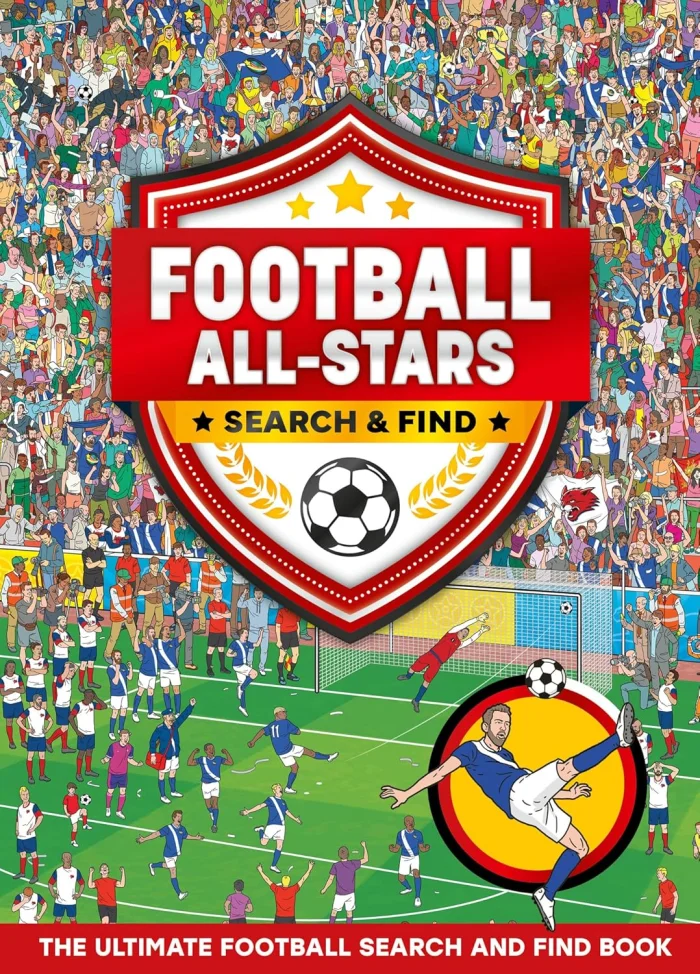 Football All-Stars (A Search-and-Find Book), anglická kniha
