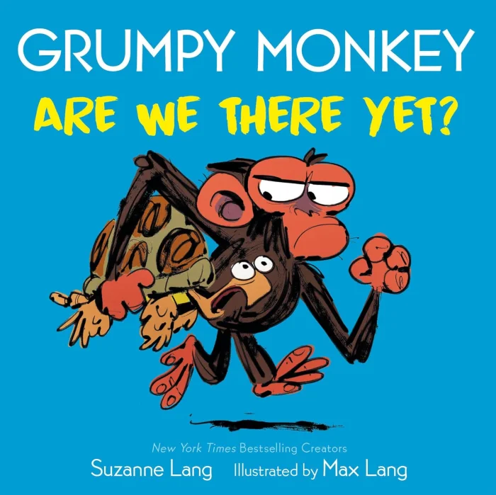 Grumpy Monkey Are We There Yet?, anglická kniha - leporelo