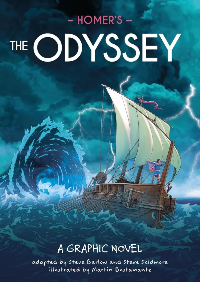 Homer's The Odyssey, anglická kniha - komiks