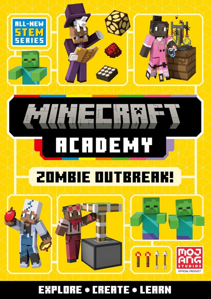 Minecraft Academy Zombie Outbreak (1), anglická kniha