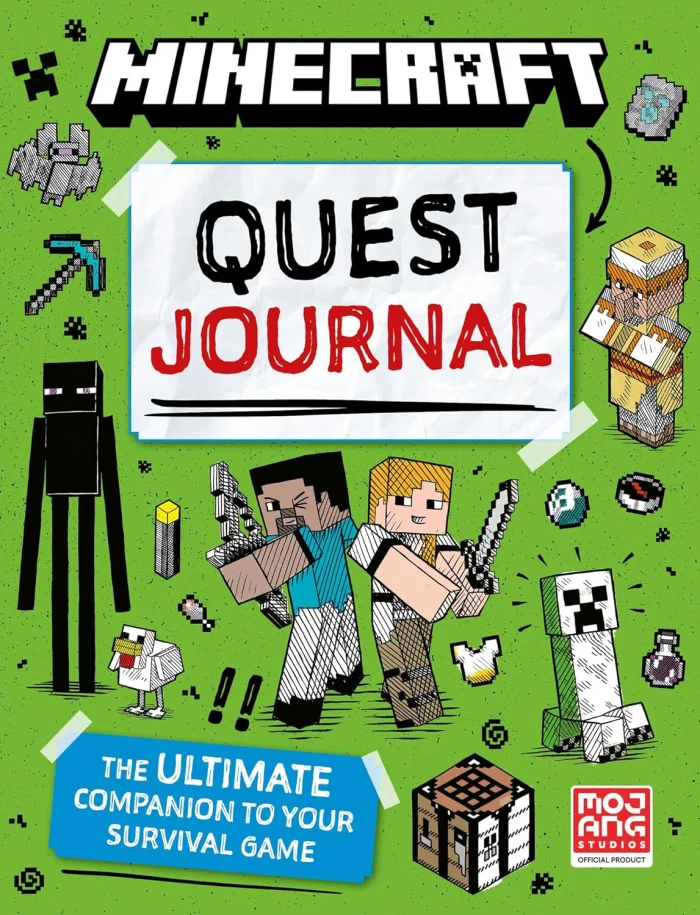 Minecraft Quest Journal, anglická kniha