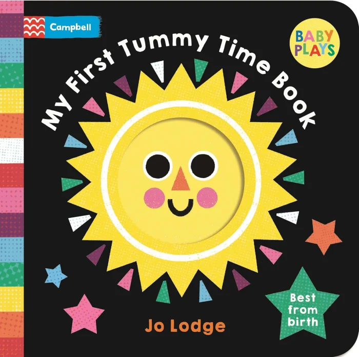 My First Tummy Time Book, anglická kniha - rozkladacie leporelo