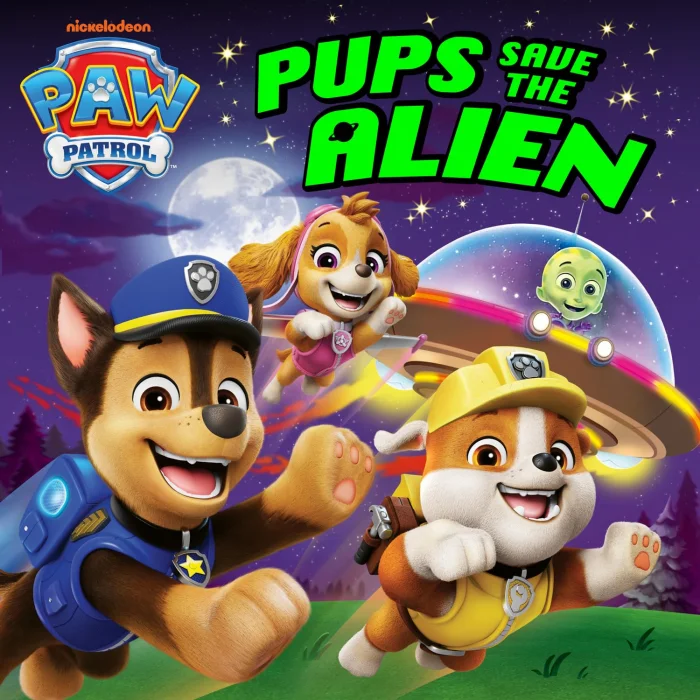 Pups Save the Alien, anglická kniha