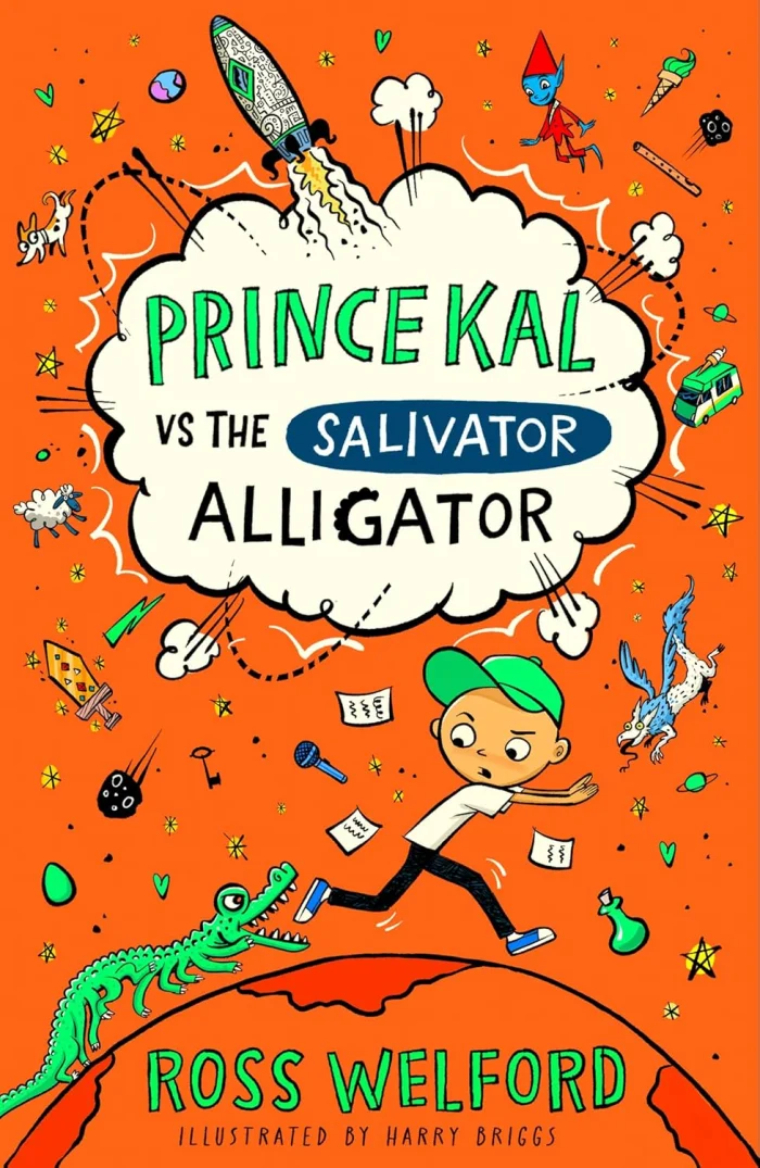 Prince Kal vs the Salivator Alligator (2), anglická kniha