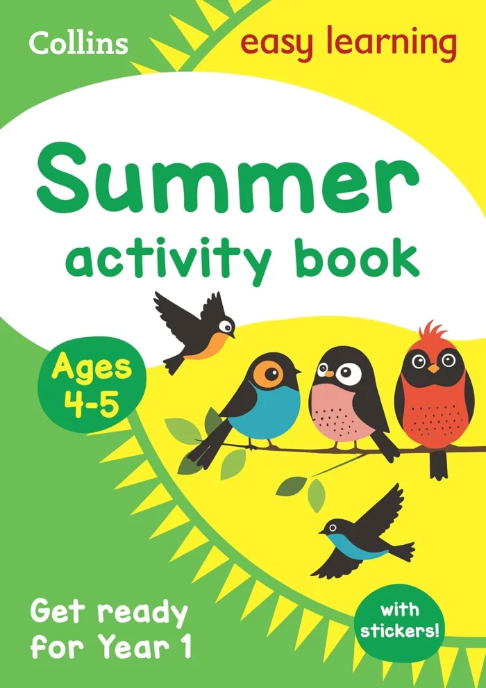 Summer Activity Book with stickers Ages 4-5, pracovný zošit v angličtine