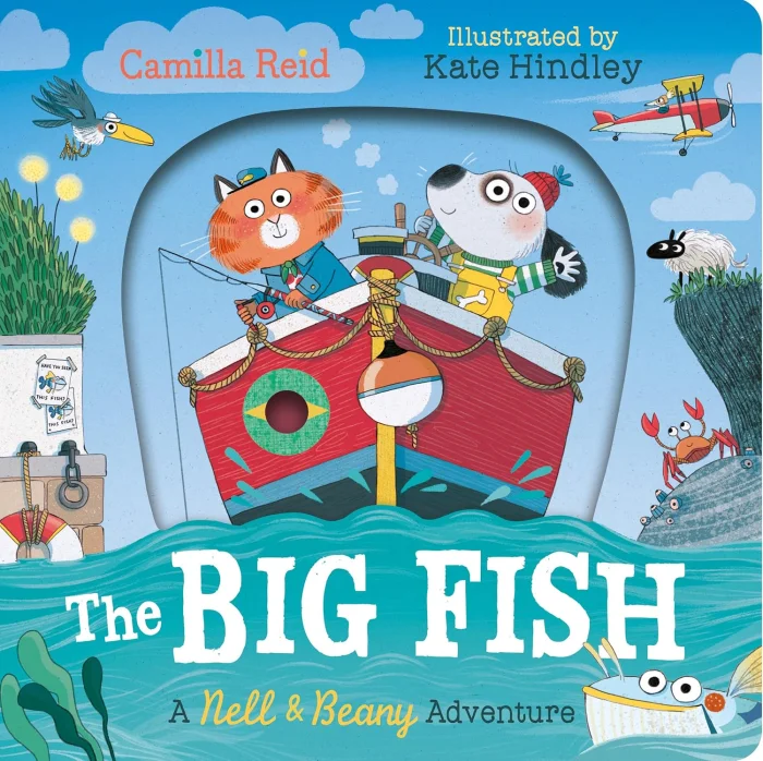 The Big Fish, anglická kniha - leporelo