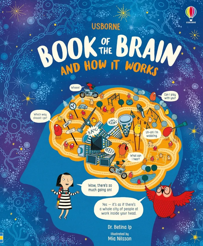 The Usborne Book of the Brain and How It Works, anglická kniha