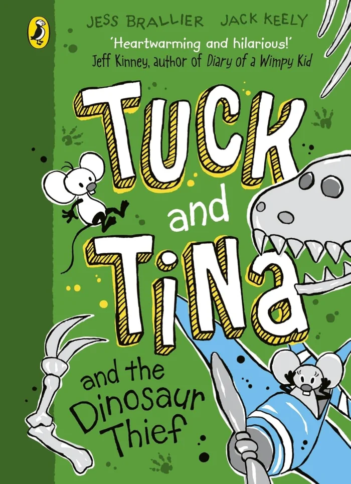 Tuck and Tina and the Dinosaur Thief (3), anglická kniha