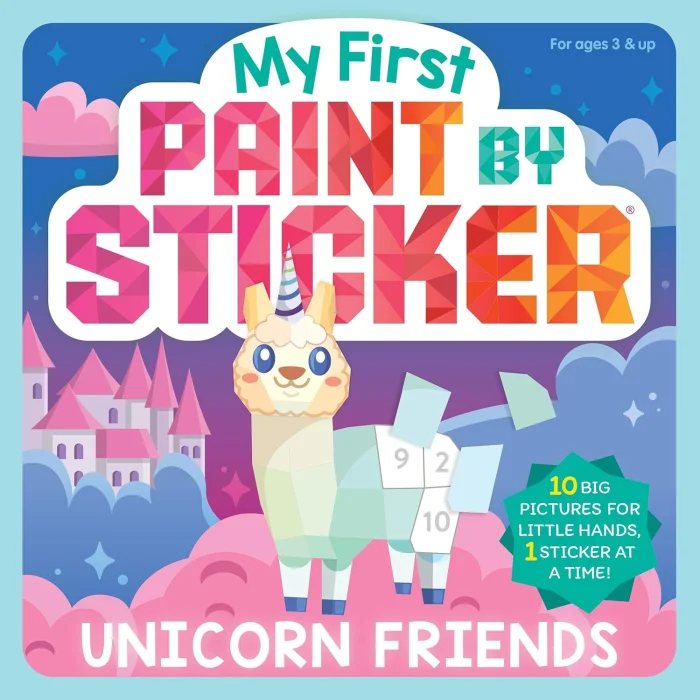 Unicorn Friends, nálepkový zošit